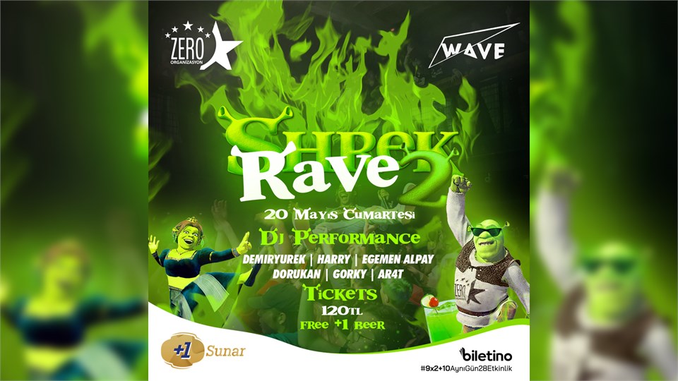 SHREK RAVE 2 