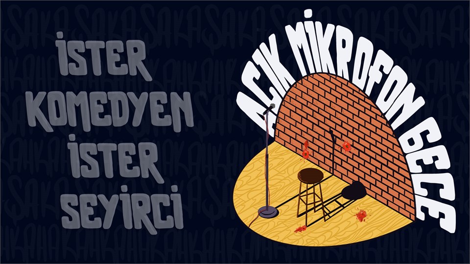 Açık mikrofon / stand-up gösterisi 