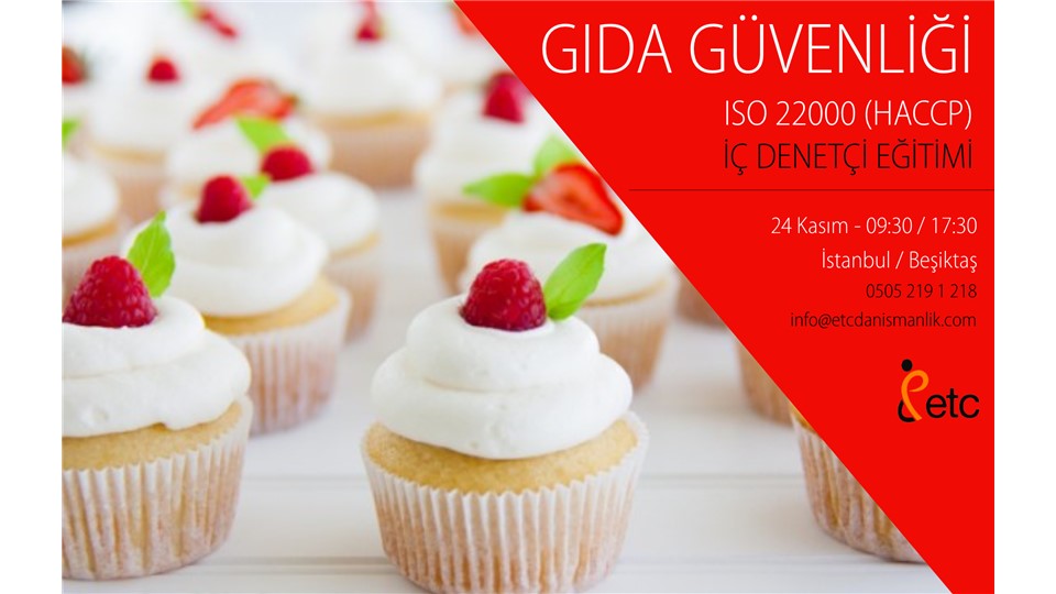 ISO 22000 HACCP İÇ DENETÇİ EĞİTİMİ