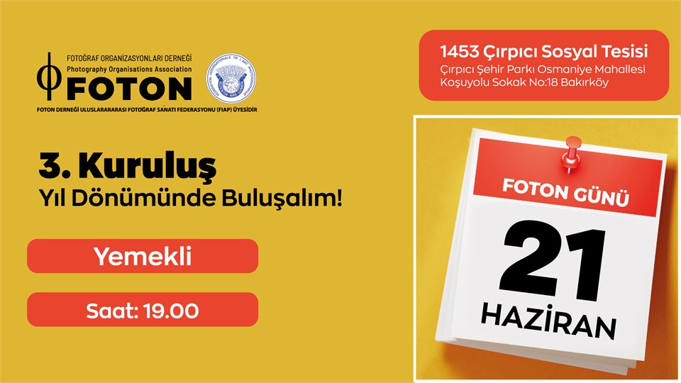 FOTON 3. Kuruluş Günü Yemeği