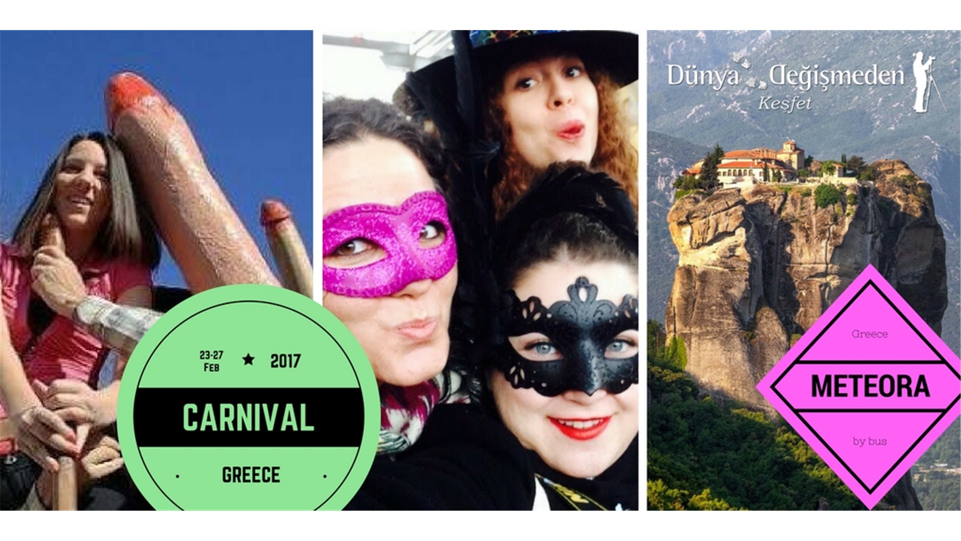 Tyrnavos Karnavalı Yunanistan'a gidiyoruz 24 February 2017 Tyrnavos