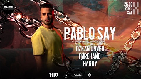 Pure Black Presents // PABLO SAY (Ibiza)