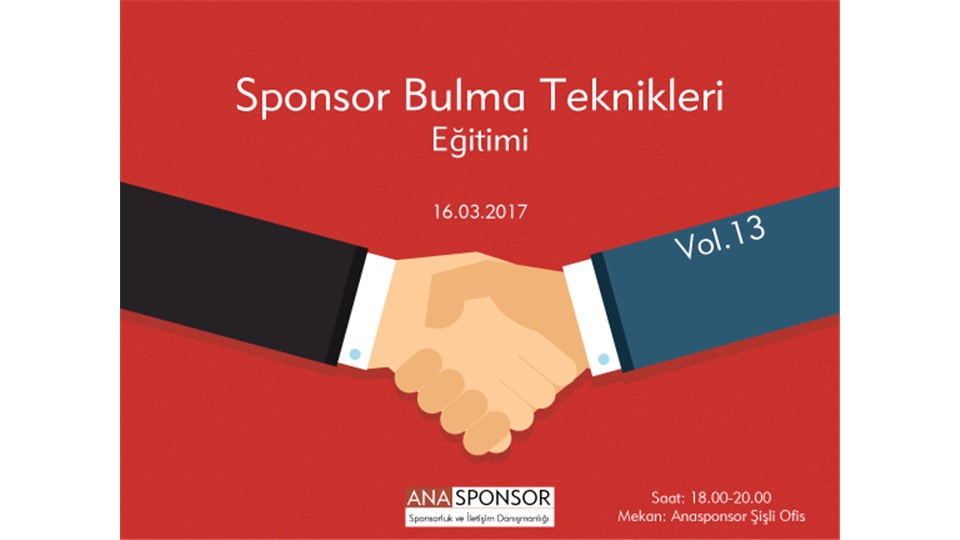 Sponsor Bulma Teknikleri Eğitimi Vol.13