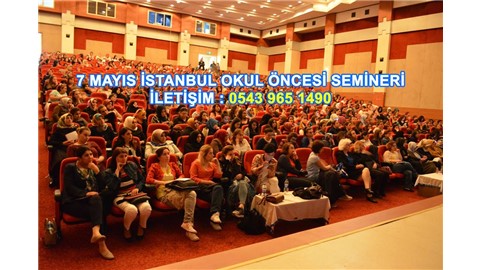 49. OKUL ÖNCESİ  İSTANBUL SEMİNERİ 4 Konu 4 Katılım Belgesi