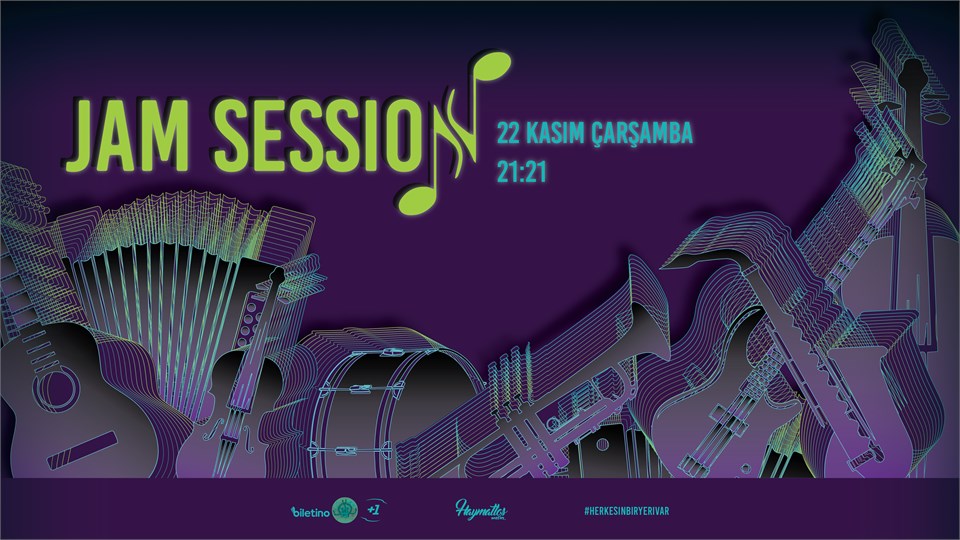 Jam Session 22 November 2023 HaymatlosMekan Biletino