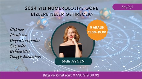 2024 YILI NUMEROLOJİYE GÖRE BİZLERE NELER GETİRECEK?