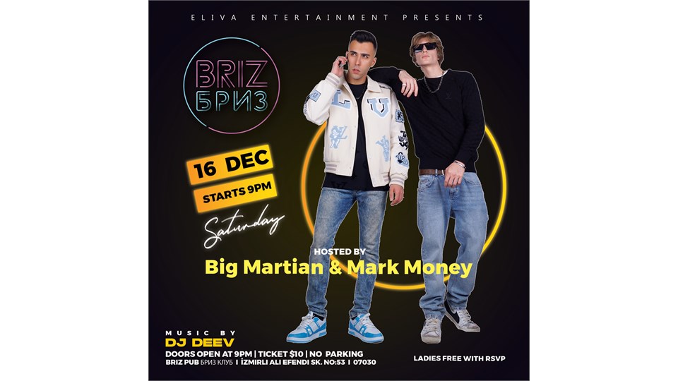 Big Martian & Mark Money live | 16 December 2023 | Briz Pub бриз клуб ...