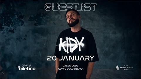 GUESTLIST Presents l DJ KIDY