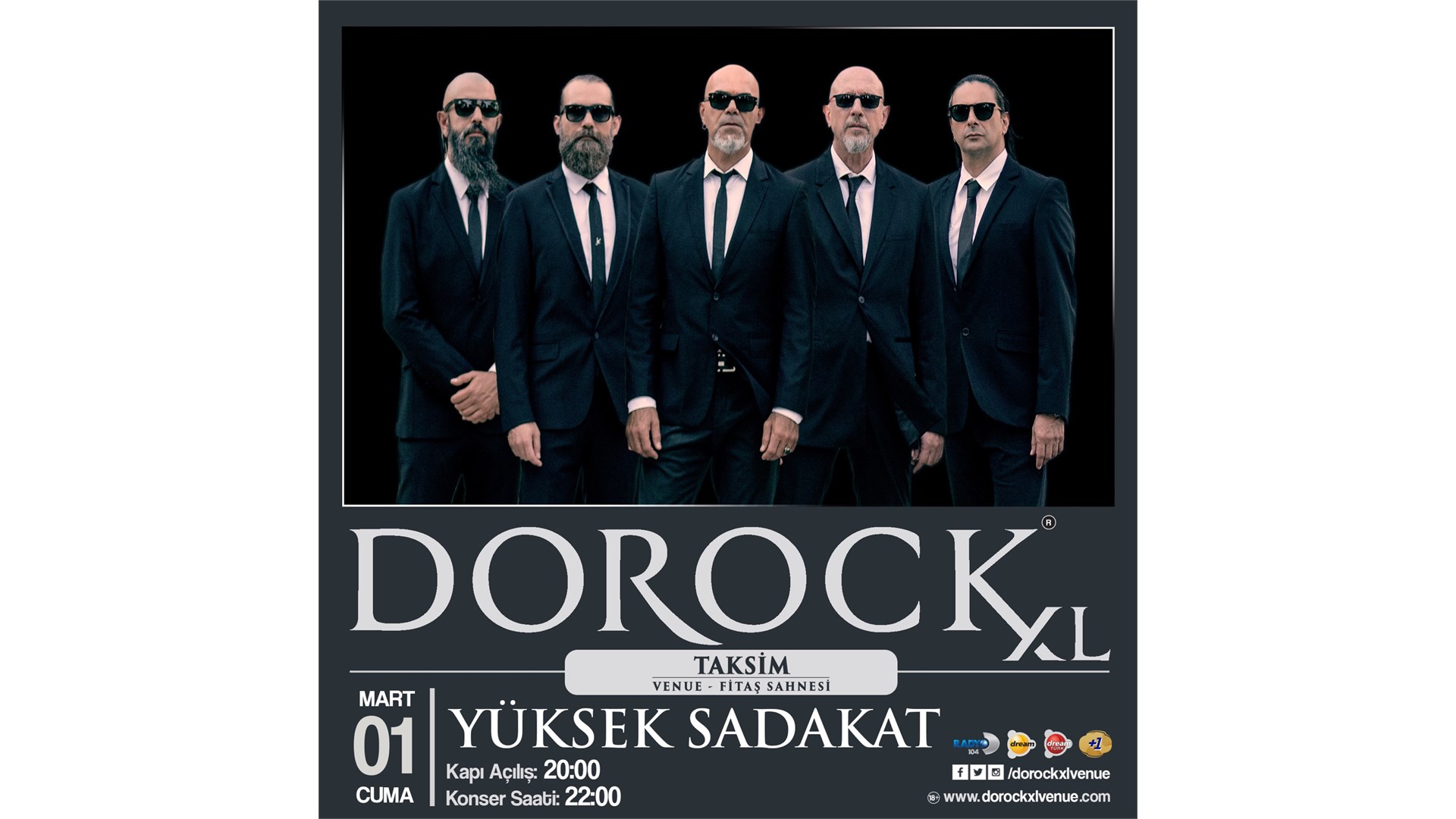 Dorock XL Venue Yüksek Sadakat Konseri | 01 Mart 2024 | Dorock XL Venue ...
