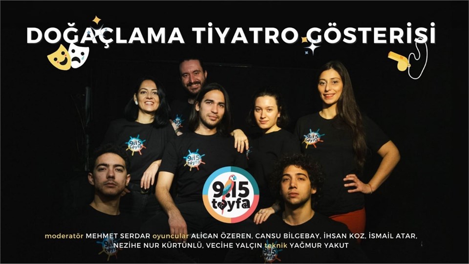 "Bir Sizden Bir Bizden" Doğaçlama Tiyatro Gösterisi 