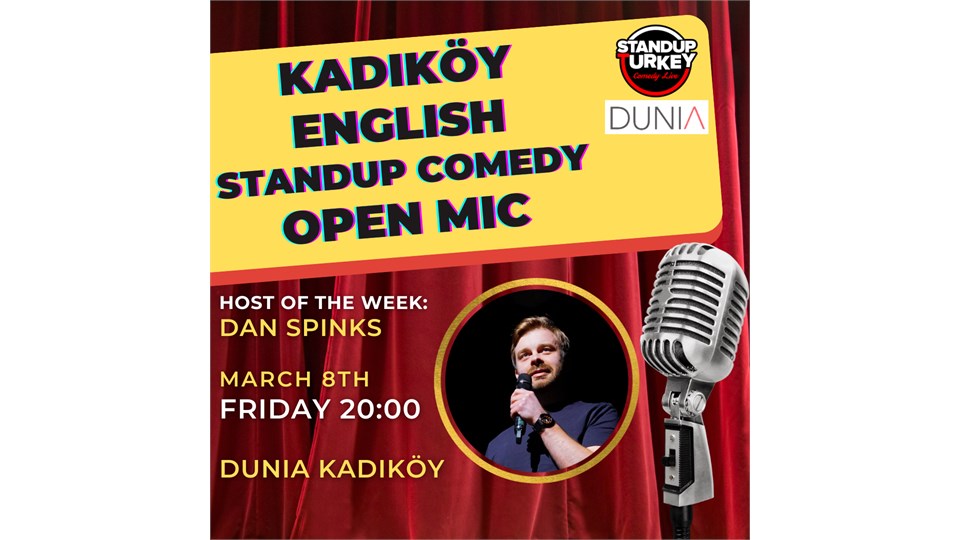 Kadıköy English Stand-up Comedy Open Mic