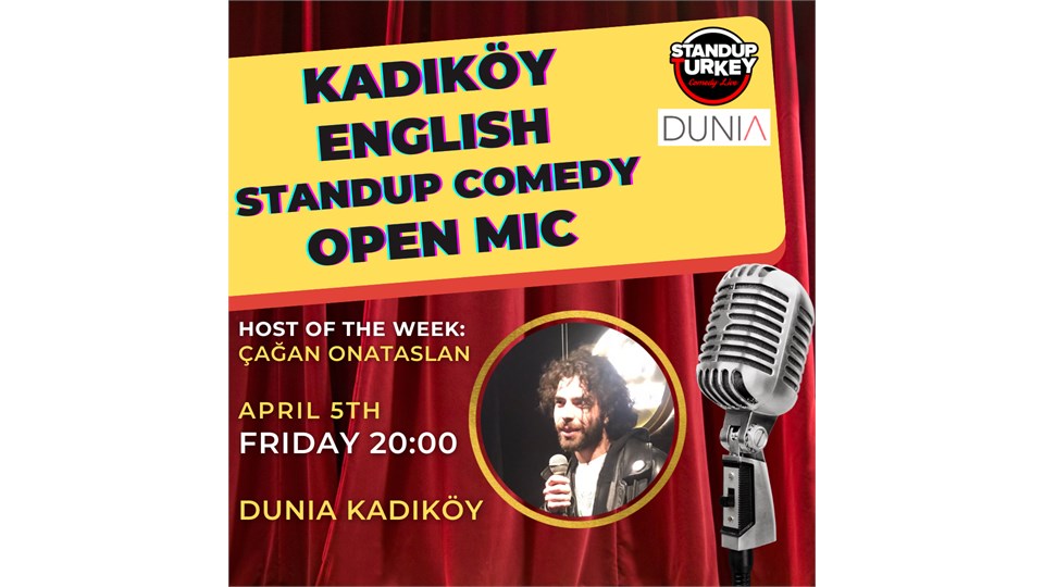 Kadıköy English Stand-up Comedy Open Mic