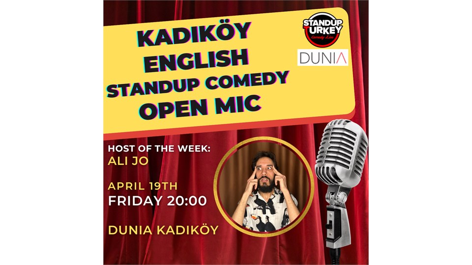 Kadıköy English Stand-up Comedy Open Mic