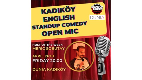 Kadıköy English Stand-up Comedy Open Mic