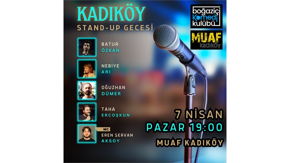 Boğaziçi Komedi Kulübü: Kadıköy Stand-up Gecesi