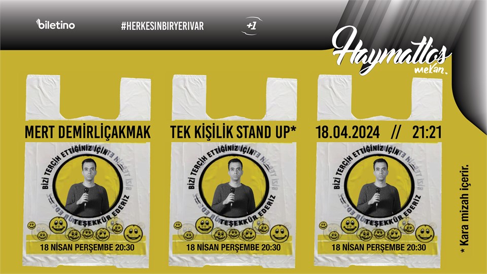 Mert Demirliçakmak Tek Kişilik Stand-up 