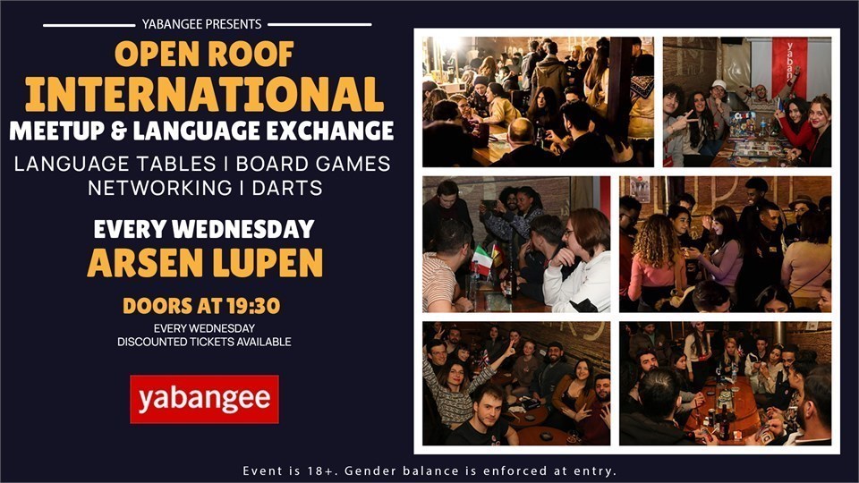 Language Exchange & International Meetup: Games & After-Work Social (FREE)