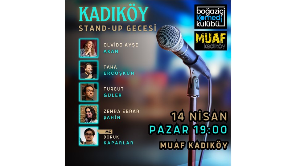 Boğaziçi Komedi Kulübü: Kadıköy Stand-up Gecesi