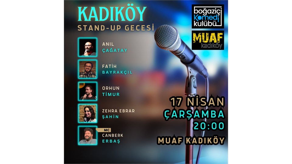 Boğaziçi Komedi Kulübü: Kadıköy Stand-up Gecesi