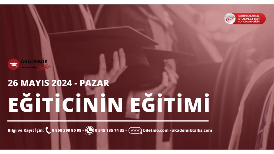 Eğiticinin Eğitimi