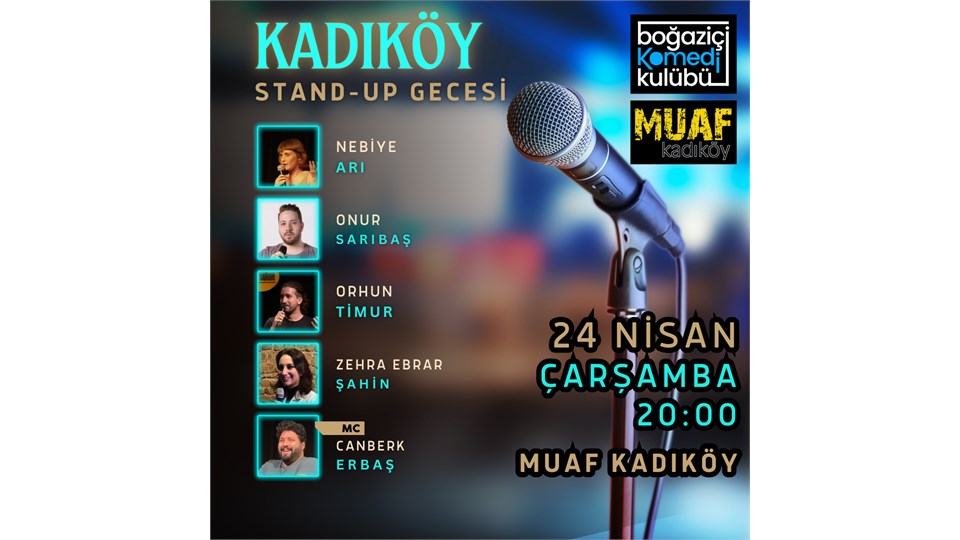 Muaf Kadıköy Stand-up Gecesi