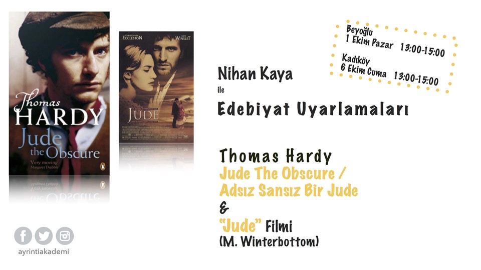 Nihan Kaya ile Edebiyat Uyarlamaları "Jude The Obscure & Jude "