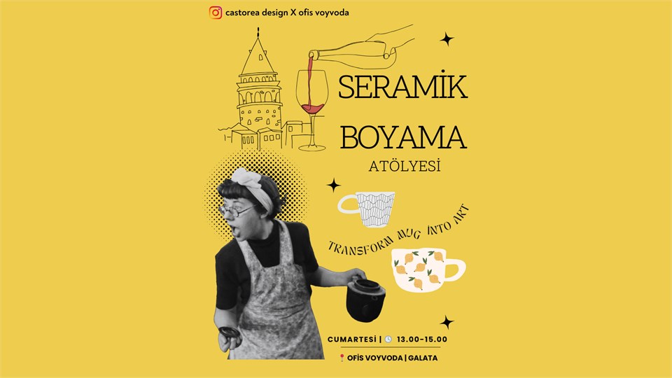 Seramik Boyama Atölyesi - Pottery Painting Workshop