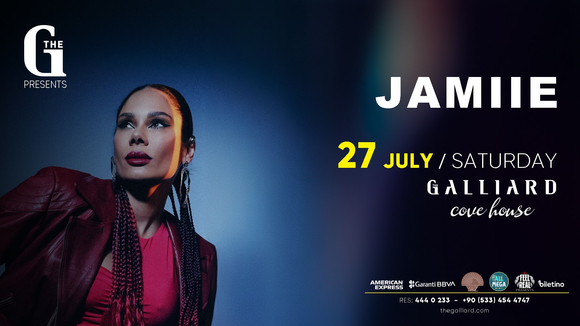 JAMIIE at The GALLIARD Cove House | 27 July 2024 | The Galliard Cove