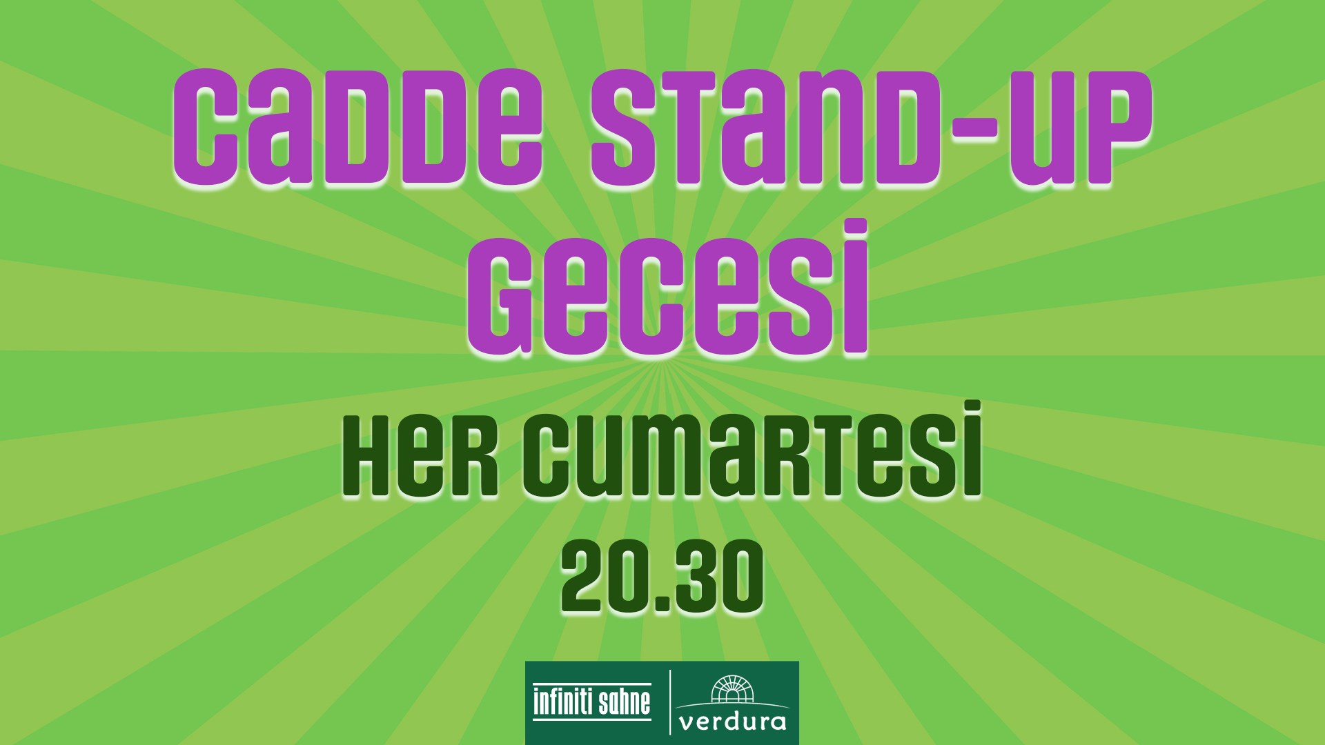 Cadde Stand up Gecesi 07 September 2024 Verdura Restaurant Suadiye