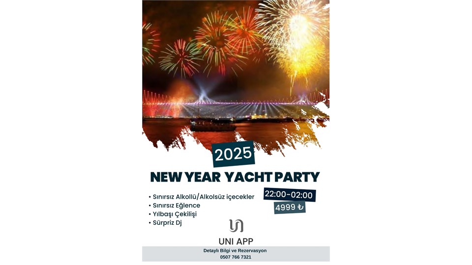 Happy New Year Yacht Party 