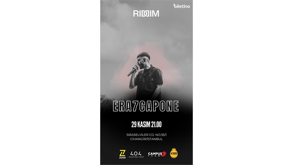 Era7Capone İstanbul Konseri