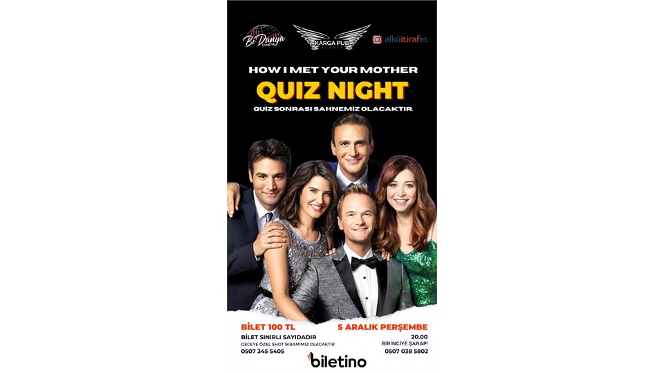 How I Met Your Mother Quiz Night