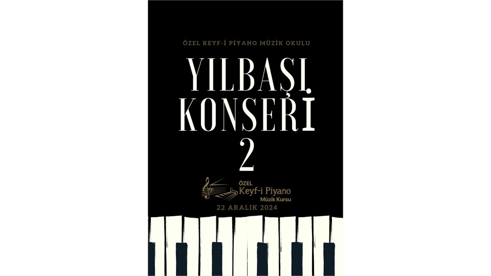 Özel Keyf-i Piyano Müzik Okulu Yılbaşı Konseri Perde 2