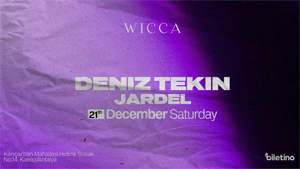DENIZ TEKIN, JARDEL @WiccaAntalya 21th December