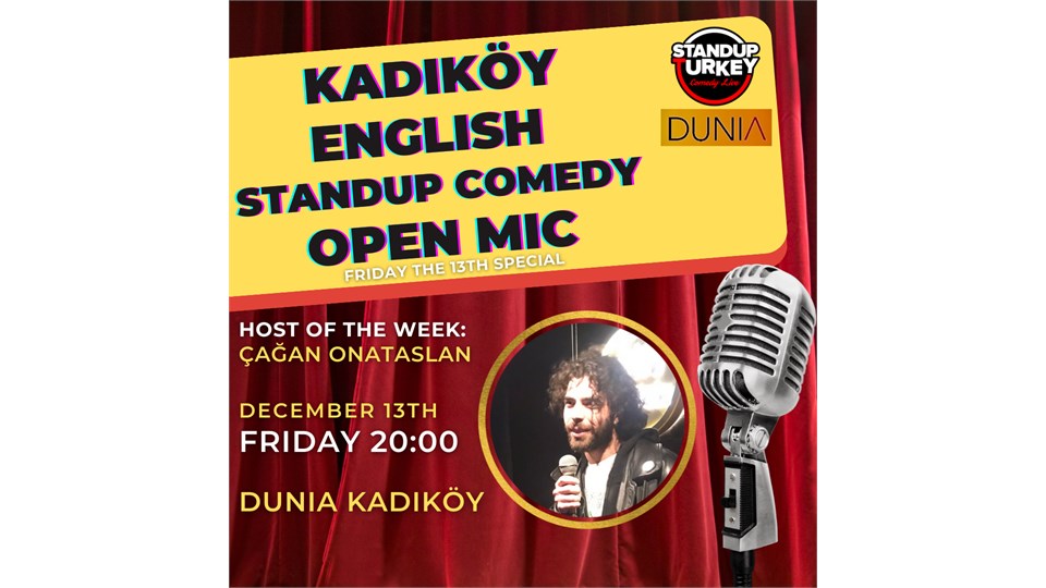 Kadıköy English Stand-up Comedy Open Mic
