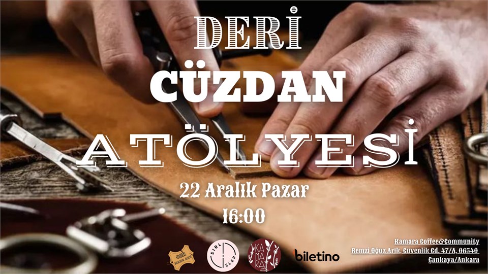 Deri Cüzdan Atölyesi (workshop)