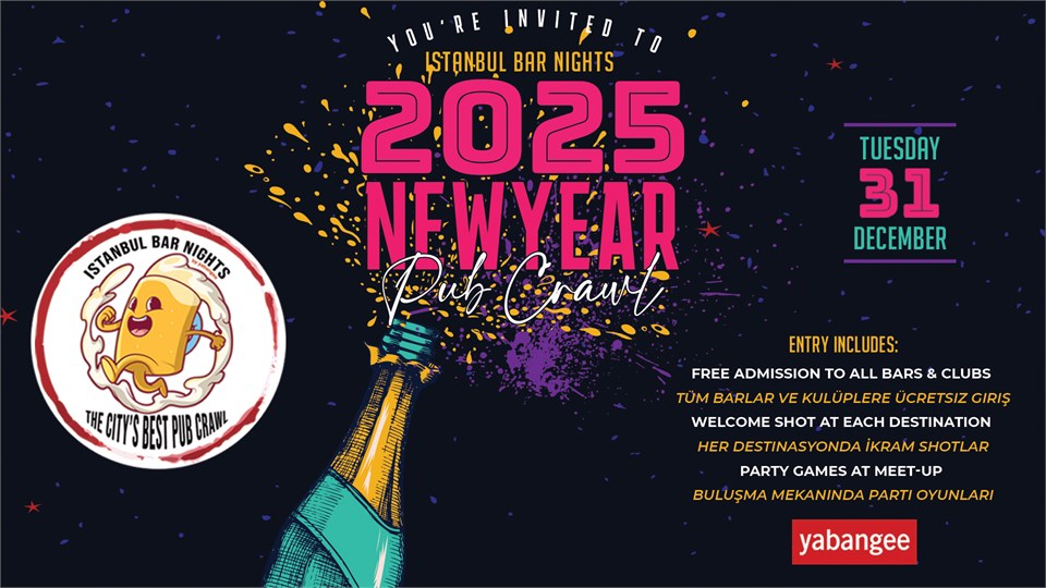 2025 New Year Pub Crawl
