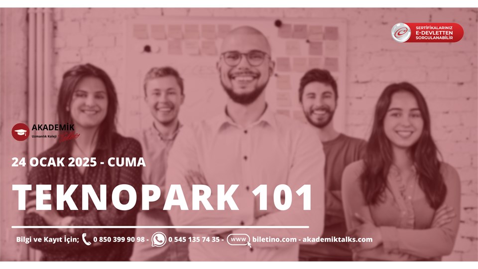 Teknopark 101 Eğitim Programı