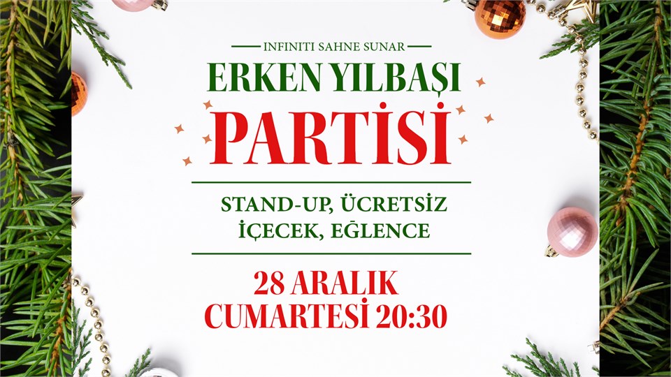 Stand up Taksim Erken Yılbaşı Partisi