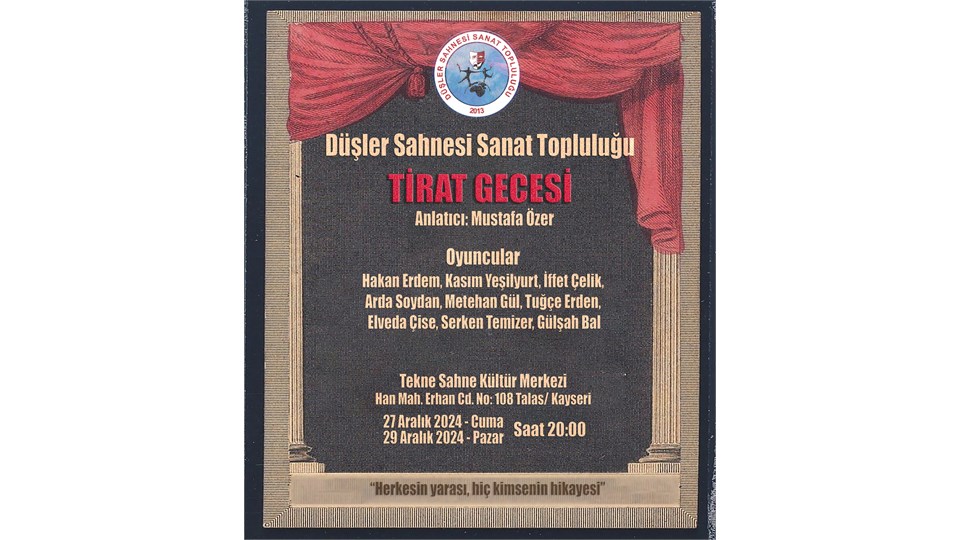 Düşler Sahnesi Tirat Gecesi 4