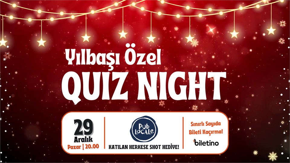 Yılbaşı Özel Quiz Night