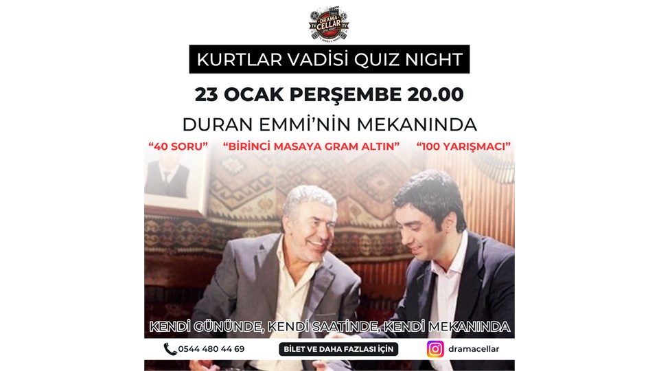 Kurtlar Vadisi Quiz Night