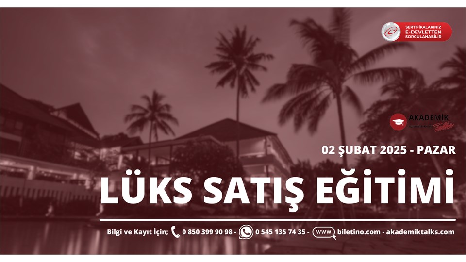 LÜKS Satış Eğitimi