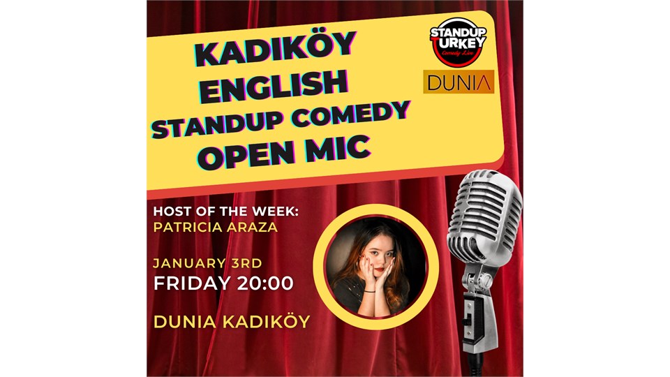 Kadıköy English Stand-up Comedy Open Mic