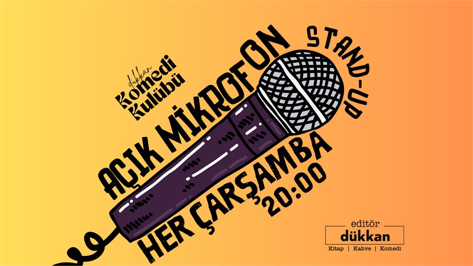 Dükkan Komedi Kulübü - Açık Mikrofon Stand-up
