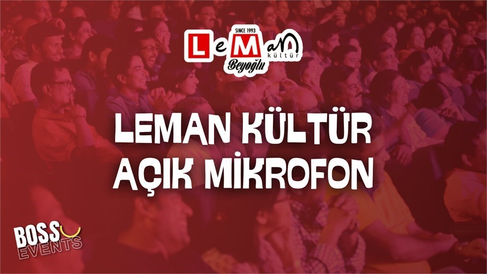Leman Acik Mikrofon Stand Up
