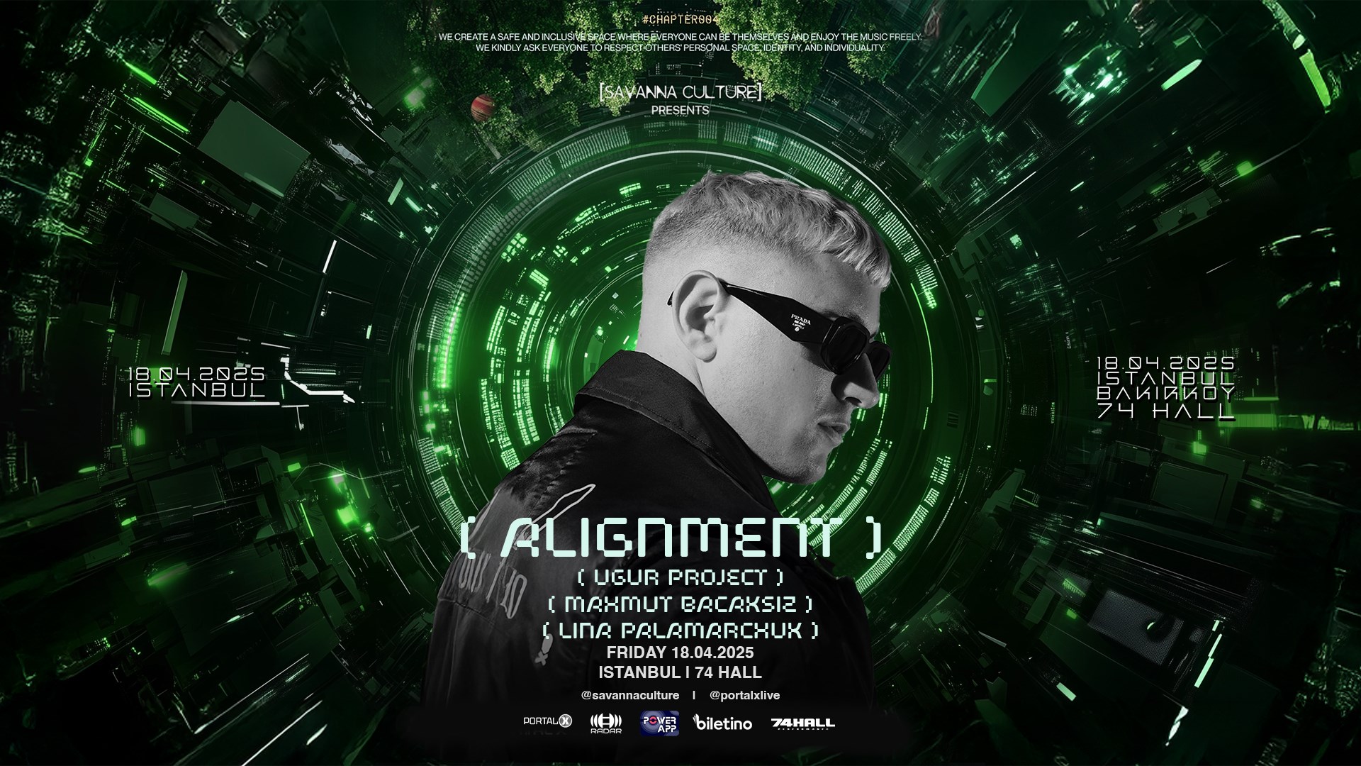 Alignment Portal to Paradise one no:4 | 18 April 2025 | 74 Hall