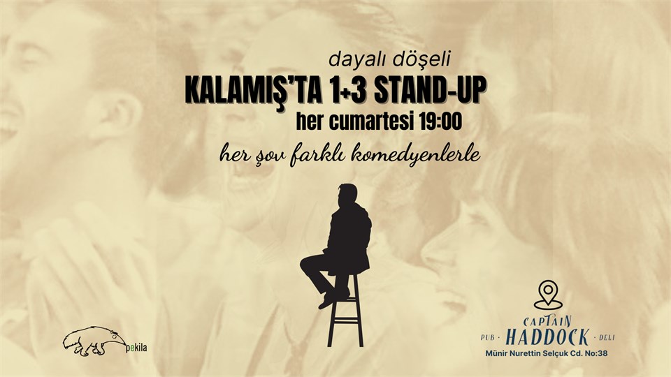 Kalamış'ta 1+3 Stand-Up