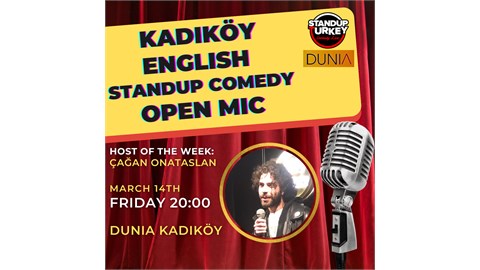 Kadıköy English Stand-up Comedy Open Mic