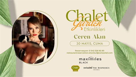 Ceren Akın | Chalet Garden Canlı Müzik Programı